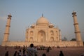 The Taj Mahal main building in Agra.