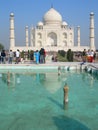 Taj Mahal mausoleum in Agra, India