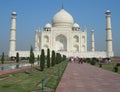 Taj Mahal mausoleum in Agra, India