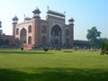 Taj Mahal mausoleum complex in Agra, India