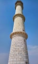 Taj Mahal minaret Royalty Free Stock Photo