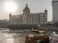 Taj Mahal Palace is a five-star luxury hotel built in the Indo-Saracenic style Royalty Free Stock Photo