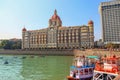 The Taj Mahal Palace Hotel is a five-star luxury hotel, built in the Saracenic Revival style in the Colaba region of Mumbai, Indi