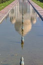 The Taj Mahal reflection, India