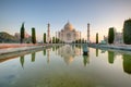 Taj Mahal at the sunrise, Arga, India