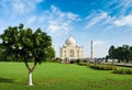 Taj Mahal in sunrise light, Agra Royalty Free Stock Photo