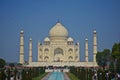 Taj Mahal-a symbol of love and one of the seven wonders of the world Royalty Free Stock Photo