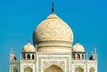 The Taj Mahal, the most famous monument of India. Agra - Uttar Pradesh Royalty Free Stock Photo