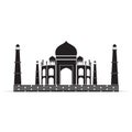 taj mahal vector symbol