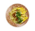 Tajik dish with noodles Royalty Free Stock Photo