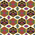 Tajik ornaments. Seamless pattern. Royalty Free Stock Photo