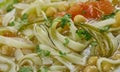 Tajik soup oshi burida