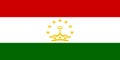 Tajikistan flag. Rectangle Tajikistani flag photography. Tajikistan country flag is a symbol of freedom, patriotism and