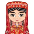 Tajikistan. Historical clothes. Royalty Free Stock Photo