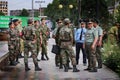 Tajikistan: Military parade in Dushanbe Royalty Free Stock Photo