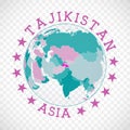 Tajikistan round logo.