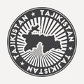 Tajikistan round logo.