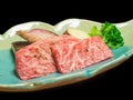 Tajima beef is high quality beef of Japan Royalty Free Stock Photo