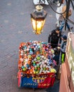tajine seller in Djemaa El Fna square, Marrakech