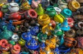 Tajines in the market, Morocco