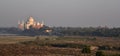 Tajmahal From The Red Agra Fort Royalty Free Stock Photo