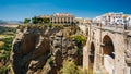 The Tajo De Ronda Is A Gorge Carved By The Guadalevin River, On Royalty Free Stock Photo