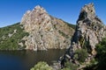 Tajo River in Monfrague, Spain Royalty Free Stock Photo