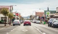 Vehicles travelling through Takaka on State Highway 60