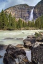 Takakkaw Falls Royalty Free Stock Photo