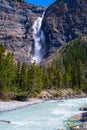Takakkaw falls, canada Royalty Free Stock Photo