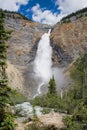 Takakkaw Falls in the Canadian Rockies Royalty Free Stock Photo