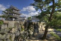 Takamatsu castle park, Japan Royalty Free Stock Photo