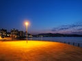 Takamatsu water front at nightfall