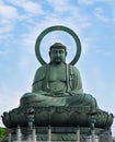 Takaoka Great Buddha or Daibutsu Royalty Free Stock Photo