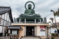 Takaoka`s emblematic Great Buddha, Japan Royalty Free Stock Photo