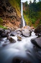 Takapala waterfall in malino sulawesi selatan Royalty Free Stock Photo