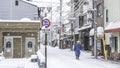 Takayama City in Winter