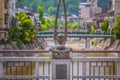 Takayama - May 26, 2019: Oni statue in Takayama, Japan Royalty Free Stock Photo