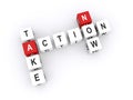 Take action now Royalty Free Stock Photo