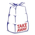 Take away bento box