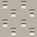 Take away pattern coffee cup seamless