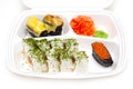 Take away sushi tray Royalty Free Stock Photo