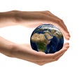 Take care the earth Royalty Free Stock Photo
