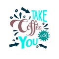 Take coffee with you Royalty Free Stock Photo