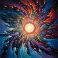 Vibrant Cosmic Kaleidoscope