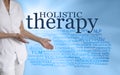 Take a look at all the different Holistic therapies Royalty Free Stock Photo