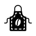 Take a look at visually perfect icon of apron, editable vector design Royalty Free Stock Photo