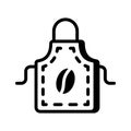 Take a look at visually perfect icon of apron, editable vector design Royalty Free Stock Photo