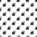 Take photo target pattern seamless vector