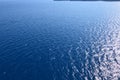 Take For Screensavers Of The Bay Of Santorini Island Photo From High Seas. Landscapes, Cruises, Travel Royalty Free Stock Photo